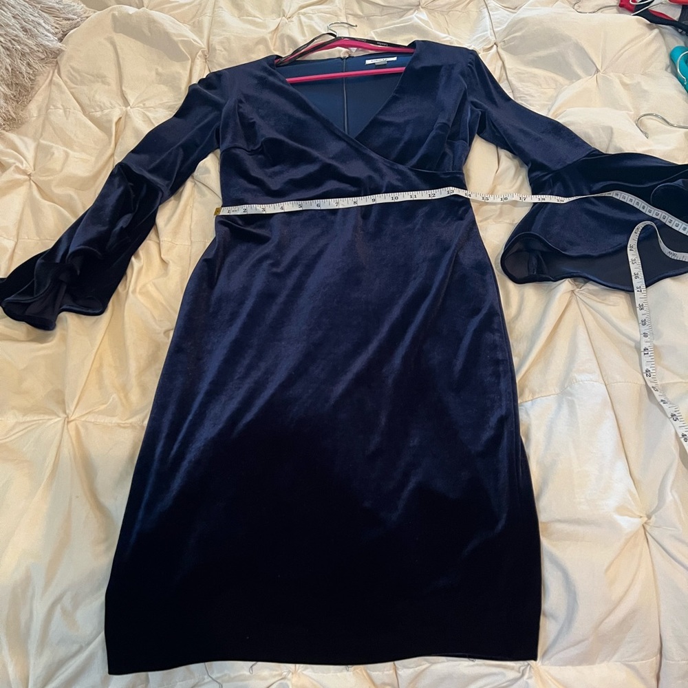 blue velvet calvin klein dress 2026 Buy